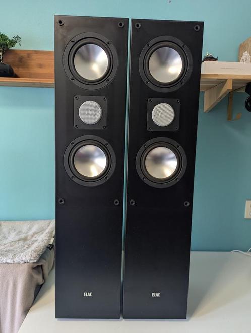 Elac el 121 as spezial ii, Audio, Tv en Foto, Luidsprekers, Gebruikt, Front, Rear of Stereo speakers, 120 watt of meer, Overige merken