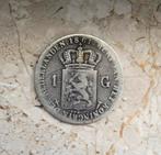 Willem lll 1 gulden 1861, Postzegels en Munten, Munten | Nederland, 1 gulden, Koning Willem III, Zilver, Ophalen of Verzenden