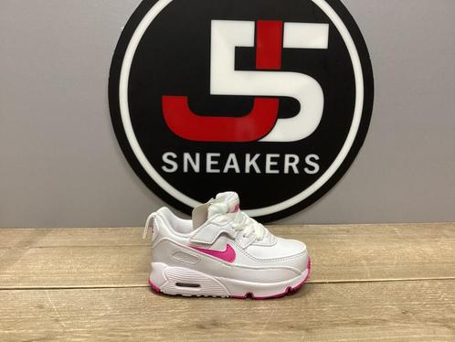 Nike Air Max 90 EasyOn Laser Fuschia TD, Kinderen en Baby's, Kinderkleding | Schoenen en Sokken, Nieuw, Schoenen, Meisje, Ophalen of Verzenden