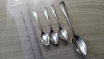 4 vintage Gero alpacca lepeltjes, Verzamelen, Ophalen of Verzenden, Metaal, Bestek
