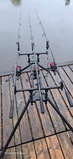 Mooie hengelset okuma c-fight 12ft-3.25lbs met dam 7000fs mo, Ophalen of Verzenden, Zo goed als nieuw, Molen
