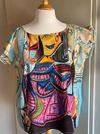 Sale Nieuw shirtje Picasso print tot maat 46/48, Overige kleuren, Nieuw, Handgemaakt, Shirt of Top