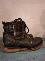 Tom Tailor maat 40/41 zwart veterschoenen dames of heren, Zwart, Lage of Enkellaarzen, Zo goed als nieuw, Tom Tailor