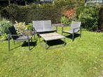 loungeset, Tuin en Terras, Bank, 4 zitplaatsen, Zo goed als nieuw, Loungeset