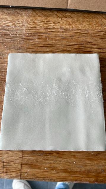 Tegeltjes (witjes) 10x10cm lichtgroen beschikbaar voor biedingen