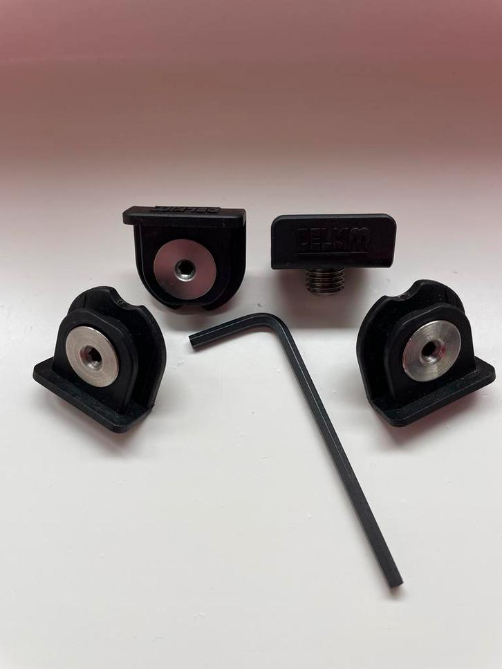 4x Delkim D-Lok Voeten, Watersport en Boten, Hengelsport | Karpervissen, Zo goed als nieuw, Overige typen, Ophalen of Verzenden