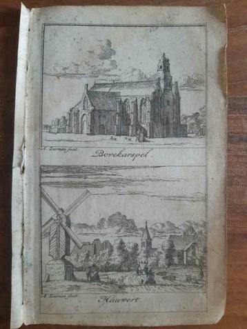 025-026 / Bovenkarspel - Hauwert gravure uit 1732 beschikbaar voor biedingen