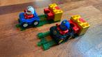 Duplo raceautos voor op de treinbaan, Ophalen of Verzenden, Gebruikt, Duplo