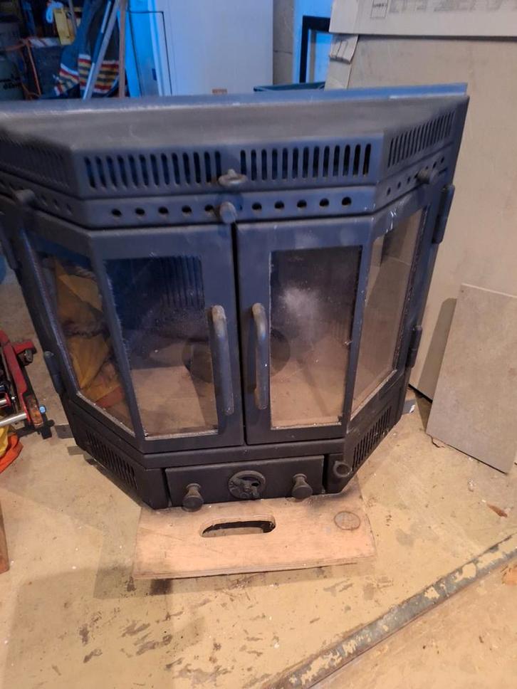 Inbouw Allesbrander Houtkachel, Huis en Inrichting, Kachels, Gebruikt, Inbouw, Allesbrander, Hout, Ophalen of Verzenden