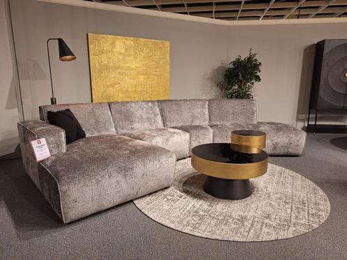 Loungebank Elise SALE, Huis en Inrichting, Banken | Sofa's en Chaises Longues, Zo goed als nieuw, Vierpersoons of meer, 300 cm of meer