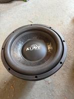 Kicker zx 200.2 plus kove 10” subwoofer, Auto diversen, Ophalen of Verzenden