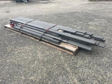 Composiet vlonderplanken, antraciet grijs, 15 m2 beschikbaar voor biedingen