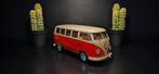 VW T1 Microbus 1:18, Hobby en Vrije tijd, Modelauto's | 1:18, Ophalen of Verzenden, Zo goed als nieuw, Auto, Welly