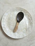 Opschep lepel capiz uit Bali, Overige materialen, Ophalen of Verzenden, Tropical home, 6951nk