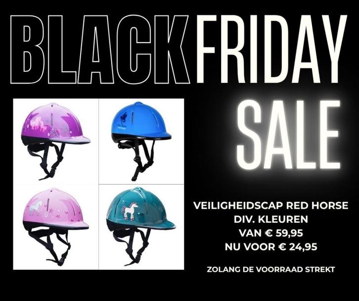 Veiligheidscap Red Horse, Dieren en Toebehoren, Paardrijkleding, Nieuw, Cap, Overige soorten, Ophalen of Verzenden