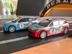 Set van 2 Scalextric Ford Focus slotcars izgst voor 1 prijs, Overige merken, Racebaan, Ophalen of Verzenden, Zo goed als nieuw