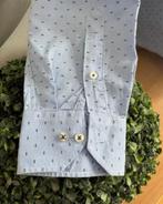 Ledub Blue Crane overhemd maat 46, Kleding | Heren, Ophalen of Verzenden, Zo goed als nieuw, Blauw, Overige halswijdtes