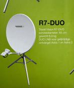 Travel Vision R7 Duo LNB met satelliet ontvanger, Ophalen, Zo goed als nieuw, (Schotel)antenne-accessoires, Overige merken