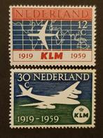 NEDERLAND | 1959 | NVPH 729-730 | ** Postfris, Postzegels en Munten, Na 1940, Verzenden, Postfris