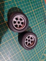 Vintage tamiya 58001 porsche 934 936 rear wheels, Hobby en Vrije tijd, Modelbouw | Radiografisch | Auto's, Elektro, Gebruikt, Ophalen of Verzenden