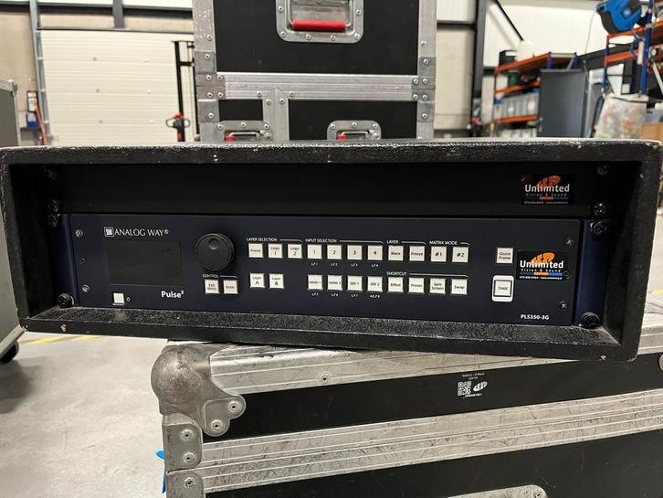 Analog Way Pulse2 / 3G SDI Videomixer, Audio, Tv en Foto, Professionele Audio-, Tv- en Video-apparatuur, Gebruikt, Video, Ophalen of Verzenden