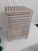 wasmand hout hoog 70 cm 45 bij 45, Huis en Inrichting, Ophalen, Zo goed als nieuw, Bruin, Overige typen