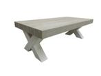 Lynn salontafel kruispoot, Huis en Inrichting, Ophalen, Gebruikt, 100 tot 150 cm, 50 tot 100 cm