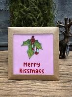 Tegel merry kissmass, ., Nieuw, Ophalen of Verzenden, .
