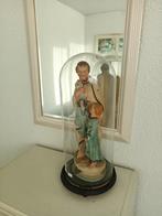 Antieke stolp met beeld van Jozef en kind, Ophalen