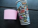 Beker met grip., Huis en Inrichting, Keuken | Servies, Ophalen, Zo goed als nieuw, Overige stijlen, Overige typen