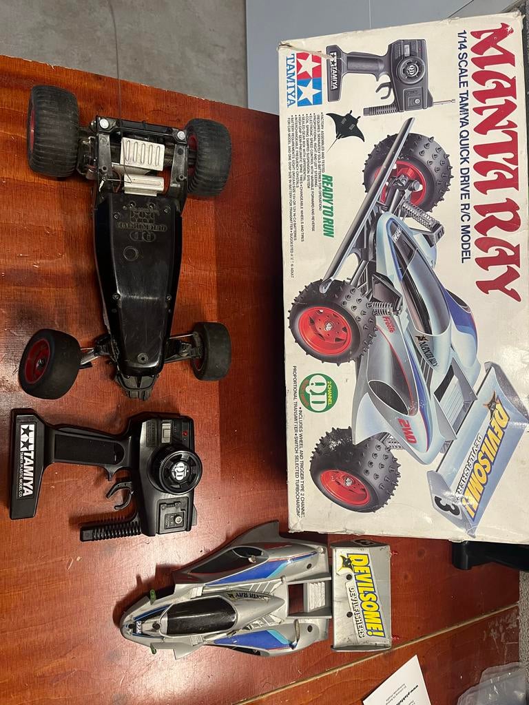 Tamiya Manta Ray QD - Vintage RC Auto, Elektro, Gebruikt, Verzenden, Auto offroad