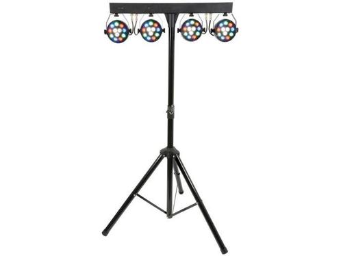 ✅Qtx PB-1214 LED par bar systeem met statief, Muziek en Instrumenten, Licht en Laser, Gebruikt, Licht, Kleur, Ophalen of Verzenden
