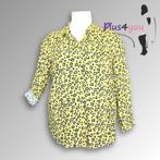 30229 Nieuw Leuke blouse Miss Etam mt 48  G18, Blouse of Tuniek, Geel, Nieuw, Ophalen of Verzenden