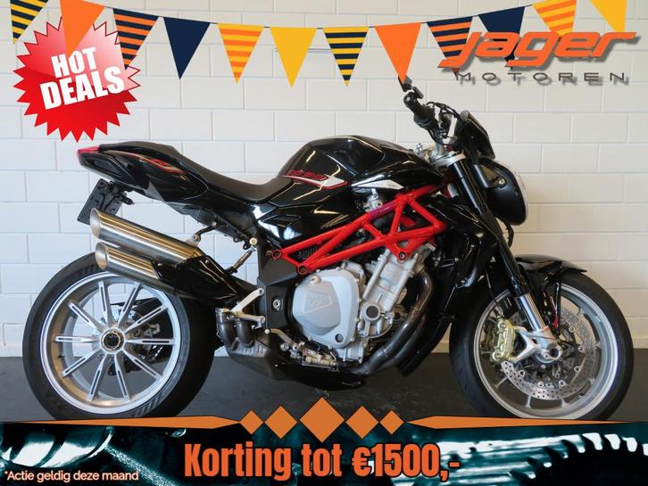 MV Agusta BRUTALE 1078 R ABS NIEUWSTAAT! (bj 2018), Motoren, Motoren | MV Agusta, Bedrijf, Naked bike