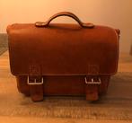 Ruitertas vintage, Sieraden, Tassen en Uiterlijk, Tassen | Schooltassen, Ophalen of Verzenden, Gebruikt, Bruin