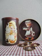 Vintage Sarah Kay Bus Dienblad Onderzetters Retro, Verzamelen, Retro, Ophalen of Verzenden, Huis en Inrichting