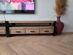Tv-meubel van Goossens - mangohout, Huis en Inrichting, Kasten | Televisiemeubels, Ophalen, Gebruikt, 25 tot 50 cm, Minder dan 100 cm