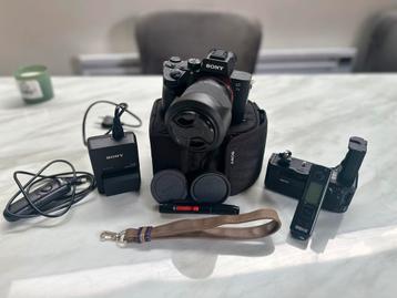 Sony a7III met lens en tas beschikbaar voor biedingen