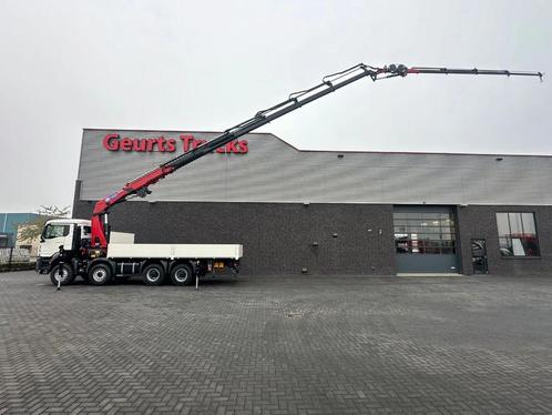 MAN TGS 35.470 8X4 HMF 4020-K6 + FJ 600 K4 KRAAN/KRAN/CRANE/, Auto's, Vrachtwagens, Bedrijf, Te koop, ABS, Airconditioning, Centrale vergrendeling