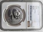 chinese panda 2000 10 yuan mirrored ring NGC ms69, Ophalen of Verzenden, Oost-Azië, Losse munt, Zilver