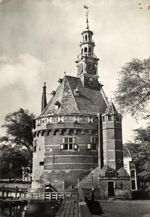 Hoorn, Hoofdtoren Anno 1532, Klokketoren anno 1651 - 1959 ge, Verzamelen, Ansichtkaarten | Nederland, Gelopen, Noord-Holland, 1940 tot 1960