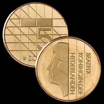 5 gulden beatrix UNC  beschikbaar voor biedingen