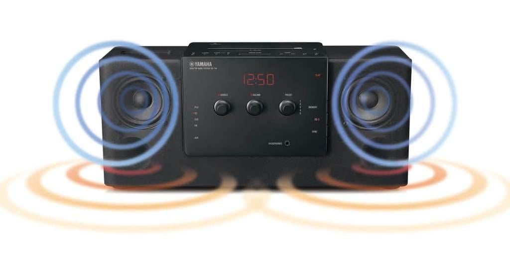 Yamaha, desktop stereo, Audio, Tv en Foto, Stereo-sets, Overige merken, Microset, Tuner of Radio, Ophalen of Verzenden