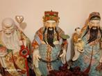SALE 3 antiek  groot ceramic, porcelein,  chinese beeld, Antiek en Kunst, Antiek | Porselein, Ophalen