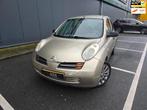 Nissan Micra 1.2 Visia 5 DEURS AIRCO NAP, Auto's, Voorwielaandrijving, Gebruikt, 4 cilinders, Beige