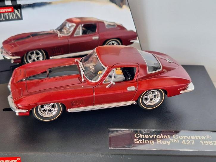 Carrera Chevrolet Corvette Stingray 427 1967 Ref 25429, Kinderen en Baby's, Speelgoed | Racebanen, Nieuw, Racebaan, Elektrisch