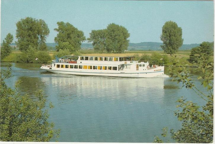 MAASTRICHT MPS Maasvallei Rederij Stiphout, Verzamelen, Ansichtkaarten | Nederland, Ongelopen, Limburg, 1980 tot heden, Verzenden