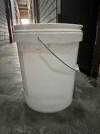 Kunststof emmers 20 liter – 6 stuks te koop, Huis en Inrichting, Emmers, Ophalen of Verzenden, Kunststof