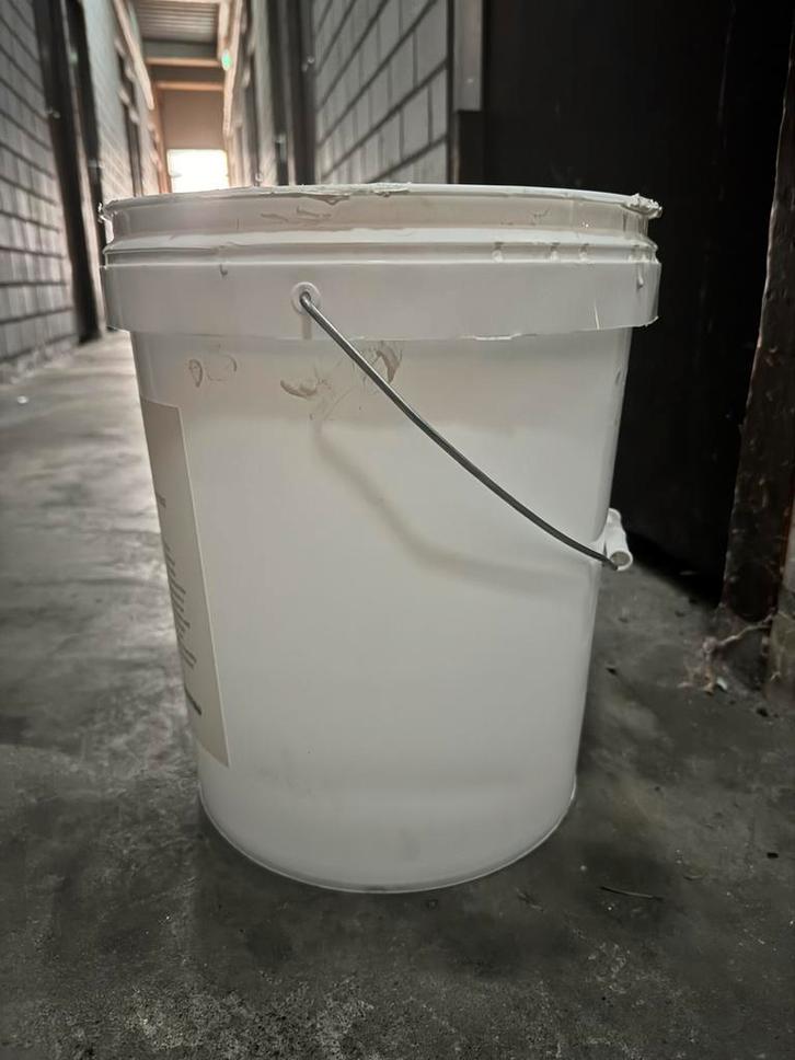 Kunststof emmers 20 liter – 7 stuks te koop, Huis en Inrichting, Emmers, Kunststof, Ophalen of Verzenden
