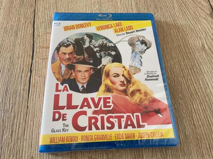 Film Noir - The Glass Key - Veronica Lake Alan Ladd, Cd's en Dvd's, Blu-ray, Nieuw in verpakking, Thrillers en Misdaad, Verzenden